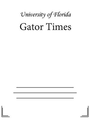 cover image of Gator Times